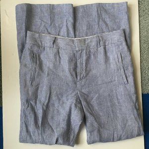Womens Banana Republic Linen wide leg trousers 12